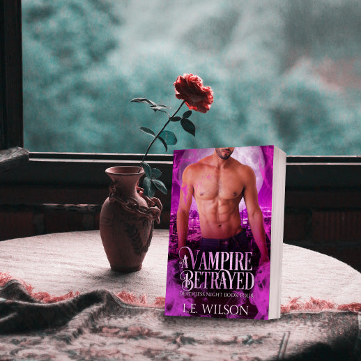 a Vampire betrayed - signed paperback