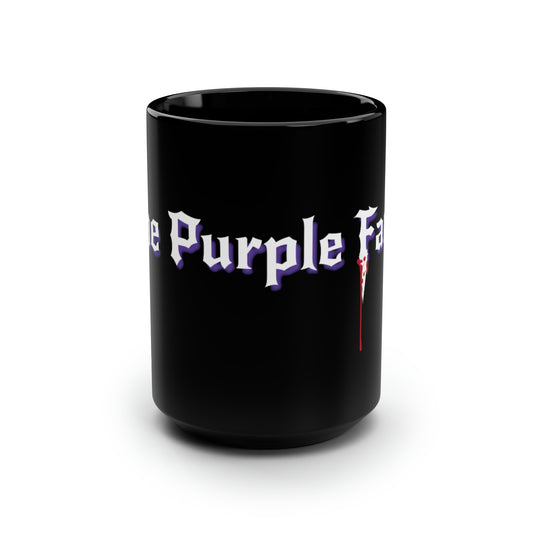 purple Fang - black Mug, 15oz