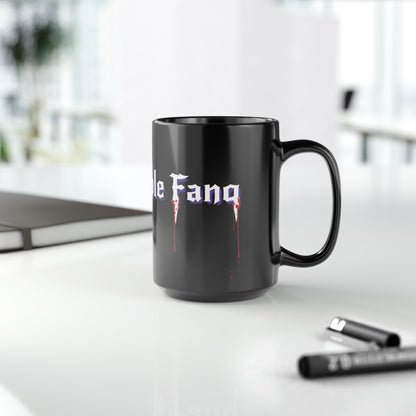 purple Fang - black Mug, 15oz