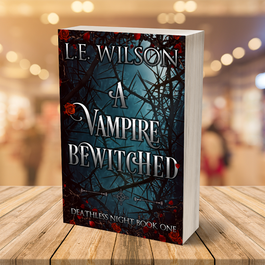 a Vampire bewitched - signed paperback