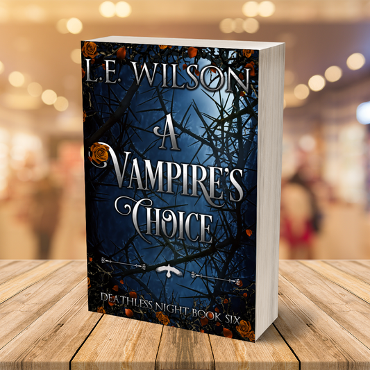 a Vampire's choice - signed paperback