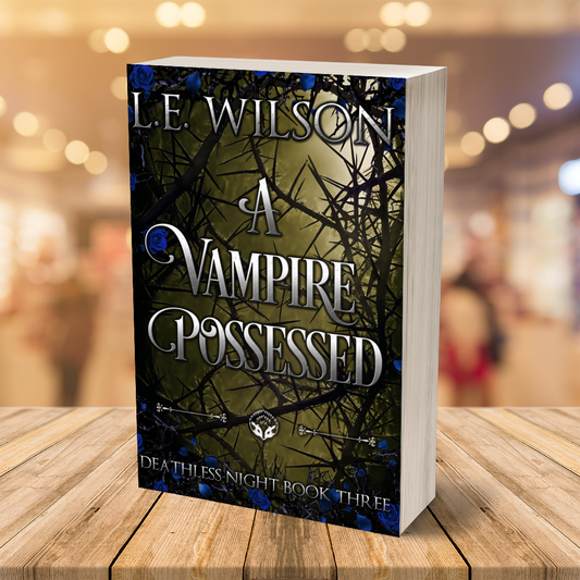 a Vampire possessed - signed paperback