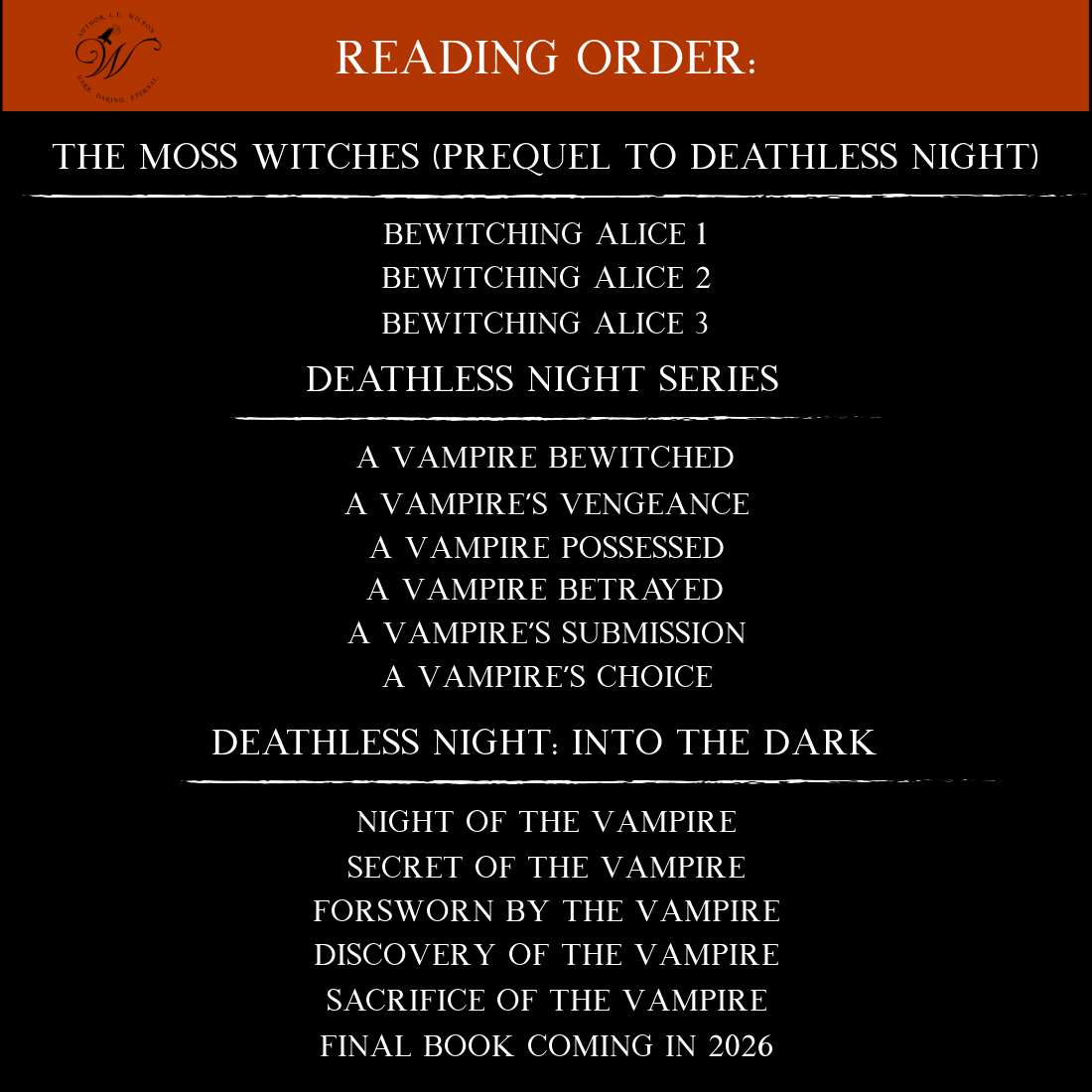 Deathless Night Complete Ebook Bundle (Landing Page)