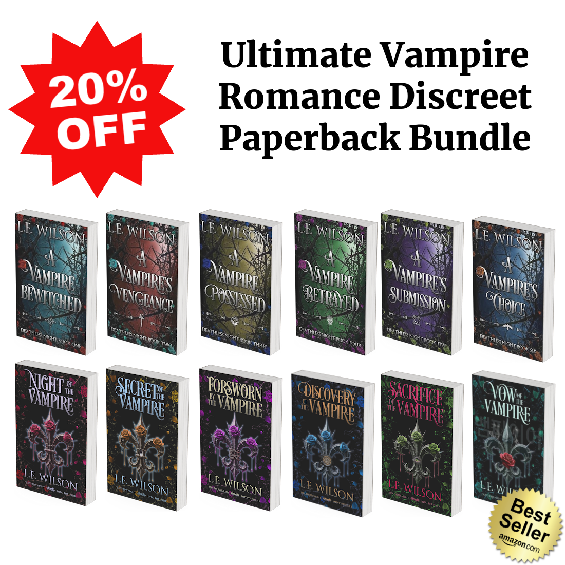 Deathless Night Complete Bundle (Special Edition Discreet Paperbacks)