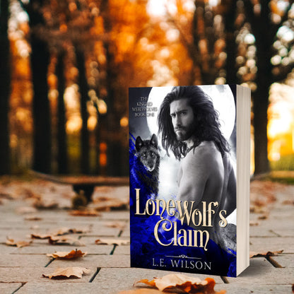 lone wolfs claim signed paperback, paranormal romance