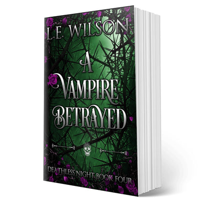 A Vampire Betrayed Discreet Paperback Cover